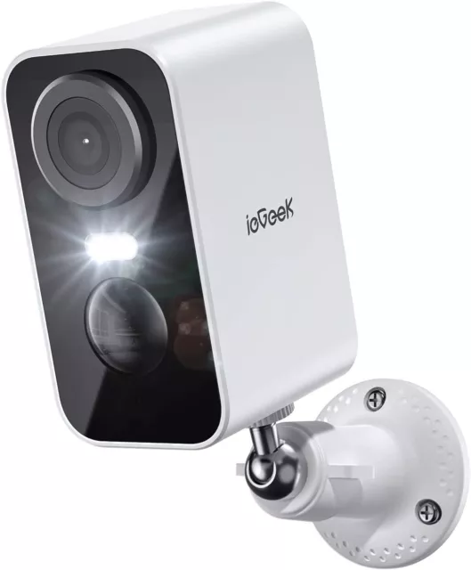 ieGeek 2K Outdoor Wireless Security Camera WiFi Home Battery CCTV System ,Alexa