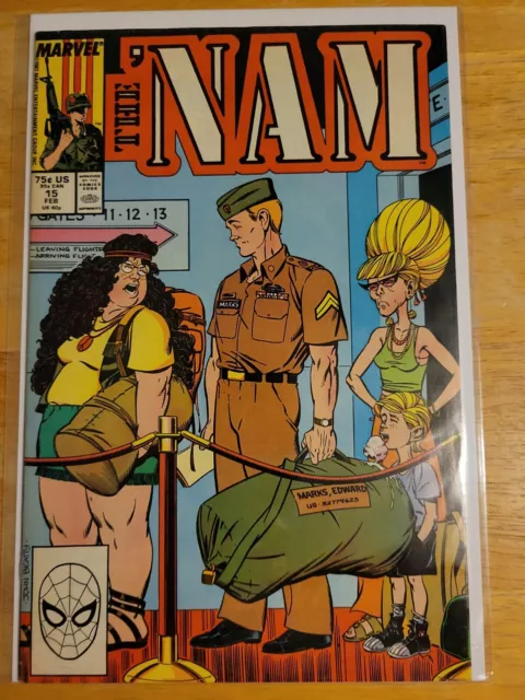 THE 'NAM Comic #15 (Feb 1988, Marvel)
