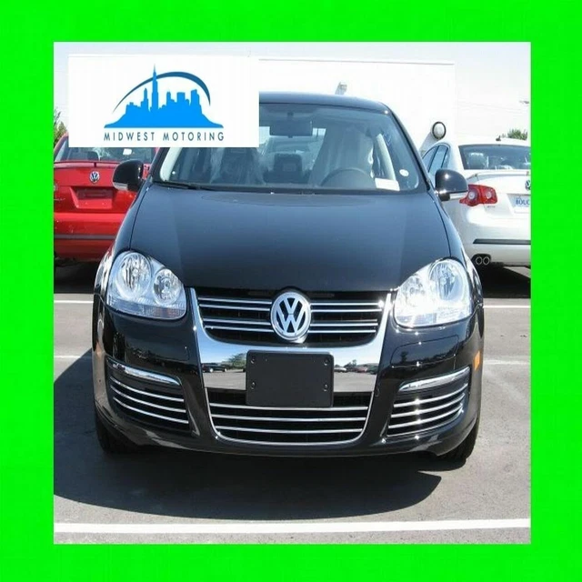 2005-2010 Vw Volkswagen Jetta Chrome Grille Grill Trim 2006 2007 2008 2009 Wrnty