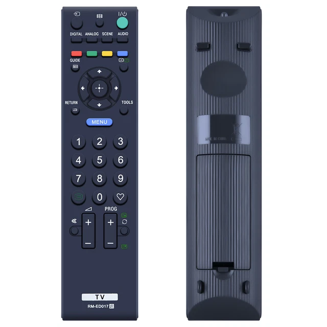 RM-ED017 Telecomando Universale Di Ricambio Per TV Sony – Compatibile Con KDL-19L4000, KDL-32P5600, KDL-40S5500 E Altri – Pronto All'Uso