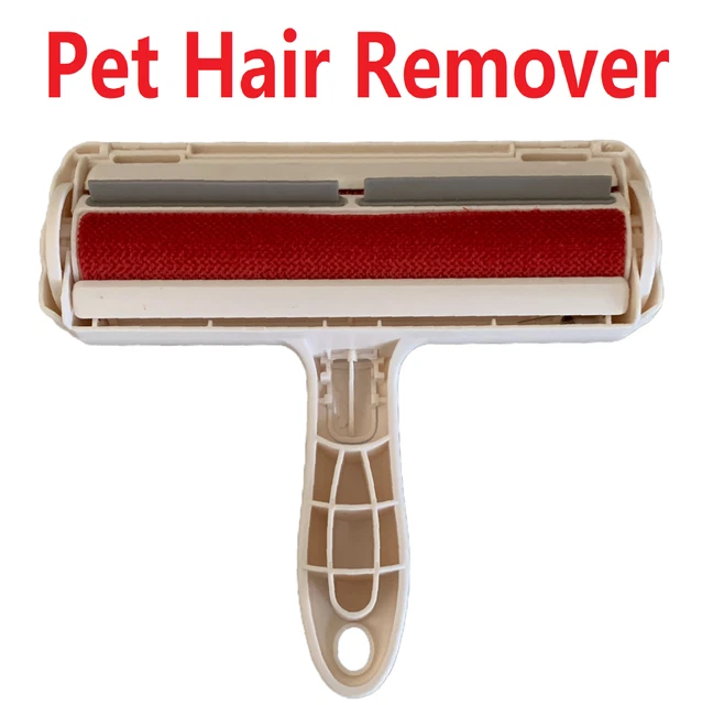 Pet Hair Lint Remover Dog Cat Cleaning Brush Reusable Hair Roller Sofa Clothes