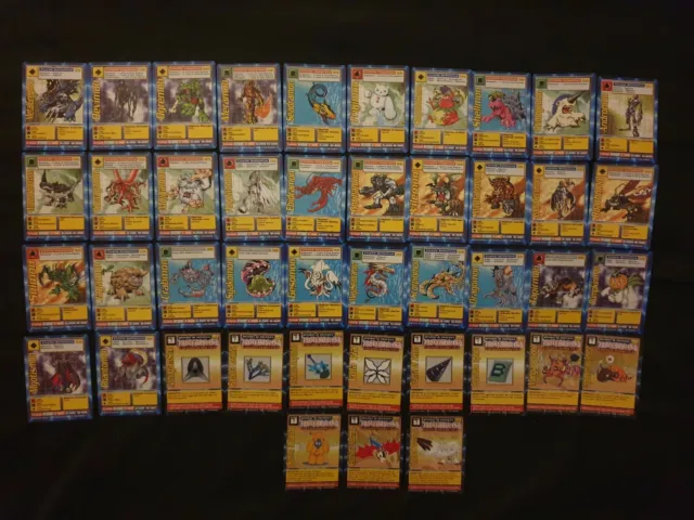 Digimon 1999 Digi Battle Cards Lot Pack Fresh Carte Figurine