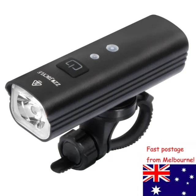 Waterproof Rechargeable LED Bike Bicycle Light USB Cycle Front Headlight AU