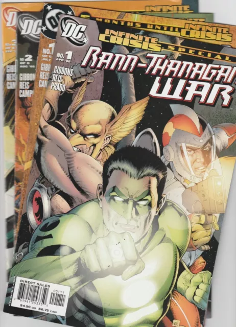 DC 2005 Infinite Crisis Rann-Thanagar War Spec 1 + 1 2 3 4 5 6 Hawkman Lantern