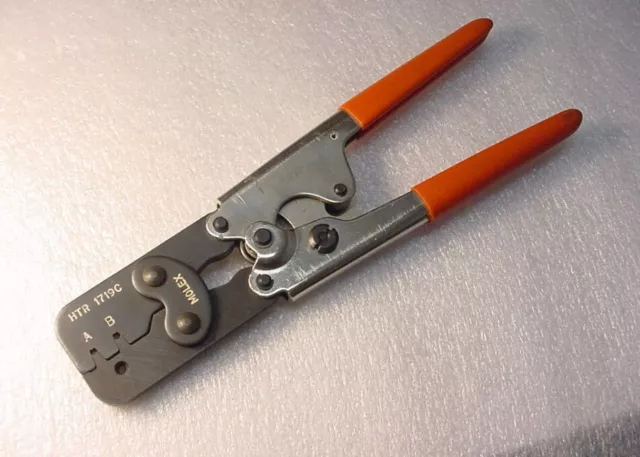 MOLEX type HTR-1719C CONTACT PIN CRIMPER (GOOD TOOL!)
