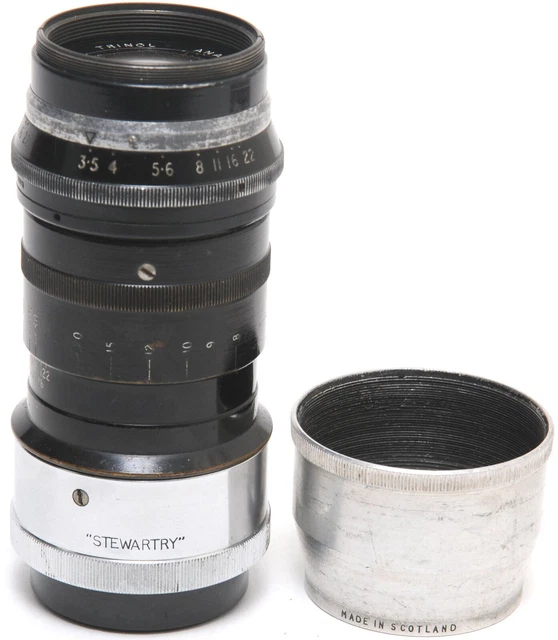 National Optical Trinol Anastigmat 3.5/105mm M39 original made for Leica screw