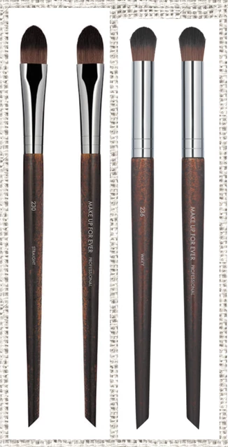 2 piezas. JUEGO DE CEPILLOS DE MAQUILLAJE DE OJOS | por MAQUILLAJE PARA SIEMPRE | Kit de mezcla #230 #236 | $68US