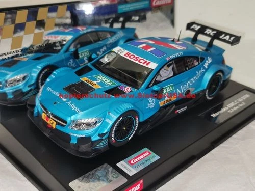 Carrera 23918 Digital 124 Slot Car Mercedes C63 AMG DTM "L.Auer, No.22