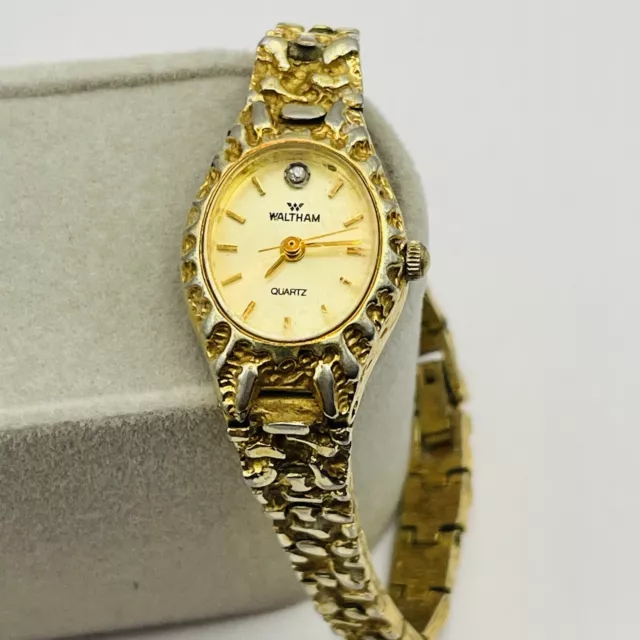 Elgin diamond 2025 quartz ladies watch