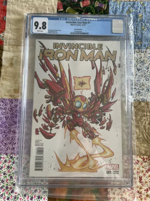 Invincible Iron Man #1 Skottie Young Variant CGC 9.8
