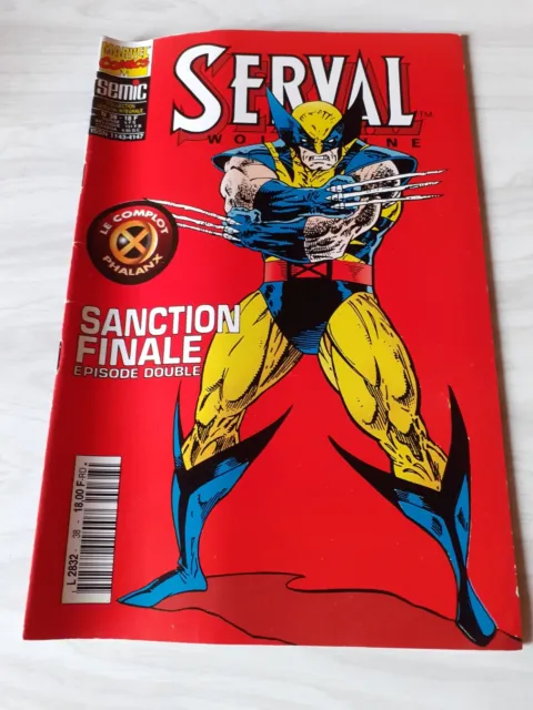Serval Wolverine N ° 38 Semic Marvel Comics