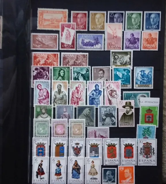 Briefmarken Sammlung Lot Europa Spanien ** Postfrisch