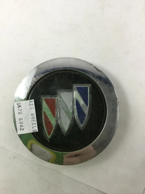 thumbnail image 2 of Buick Le Sabre OEM Center Hub Cap – 8-5/8" Brushed Finish (9592943 / 9594028) – Used 2 of 6