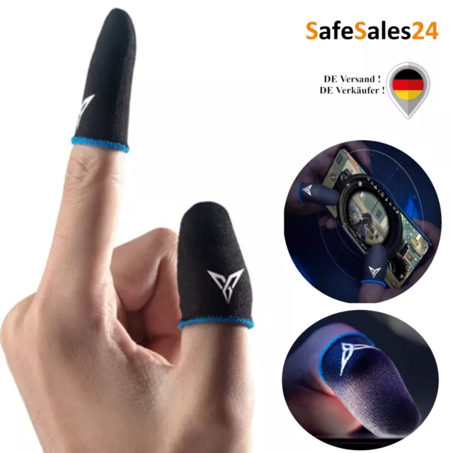High End Mobile Gaming Finger Sleeve Daumen Handschuhe Touchscreen CoD PubG usw.
