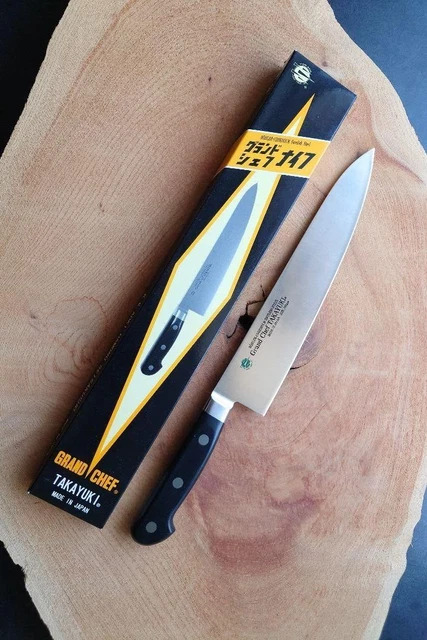 Sakai Takayuki Gyuto 240mm Japanese Kitchen Grand Chef Knife W/ box