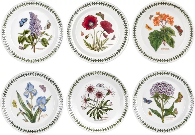 Portmeirion Botanic Garden Bread Plate - Set of 6