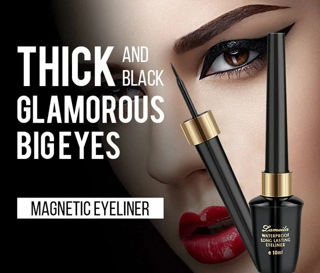 Eyeliner Liquide Hello Kitty X Maybelline - Effet Mat Noir Intense, Tenue 24h - Pinceau Fin - 2.8ml - Fabriqué En France