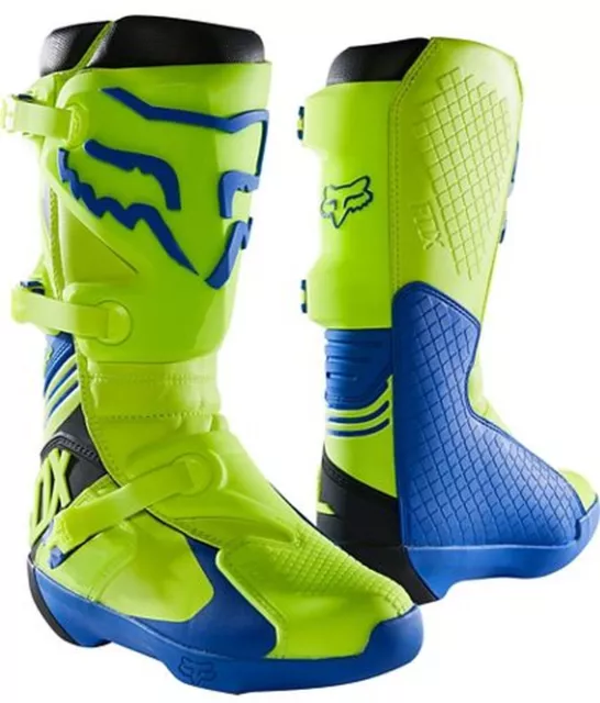 Bottes Cross Fox Fx Comp Boot Jaune Bleu