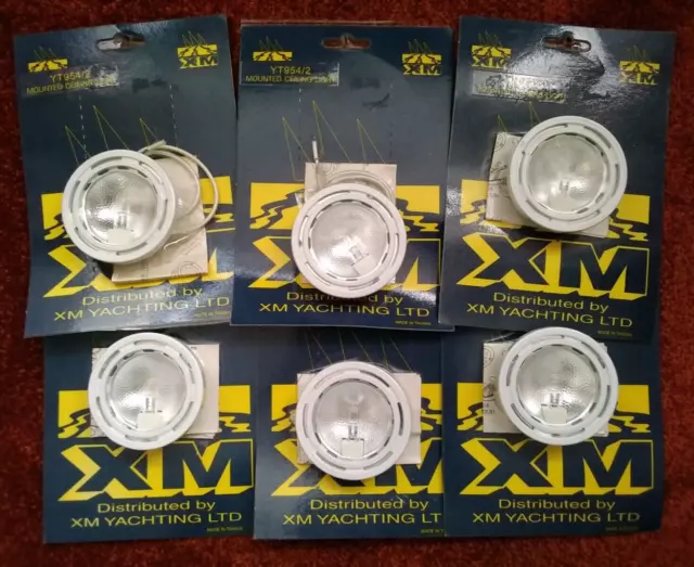 Interior / Cabin Lights  12v Halogen 65 mm by XM Yachting  x 6.