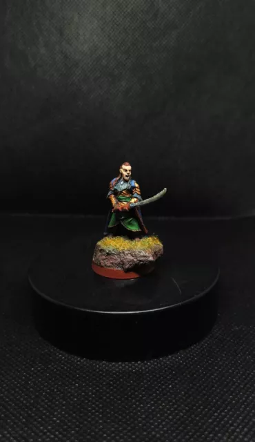 Games Workshop Lord of the rings LOTR Elrond - Last alliance - painted and based