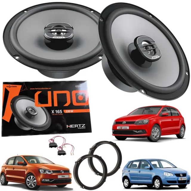 Kit 2 Casse Altoparlanti Hertz Anteriori o Posteriori per VW Polo 6N 9N 6R 6C