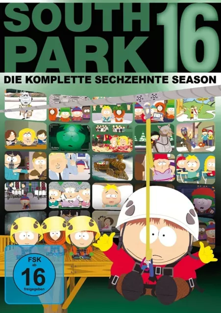 South Park: Season 16 Amaray  3 Dvd New Eric Stough/+