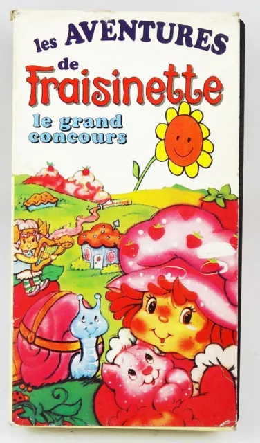 Charlotte aux Fraises - Cassette VHS Récré Vidéo - Les Aventures de Fraisinette