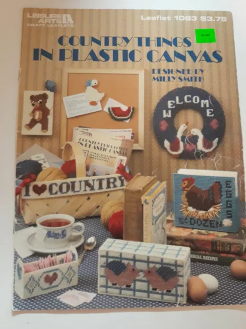 Country Things en lona de plástico | Leisure Arts 1083 (#A4)
