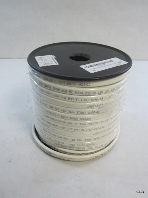 100ft 12/2 AWG Gauge Marine Grade Wire Boat Cable Tinned Copper Flat Red/Black