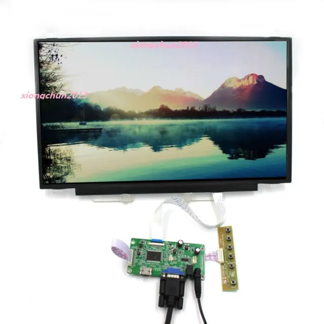 IPS NV156FHM LCD LED 1080P 15.6"  panel + EDP display controller  kit VGA HDMI