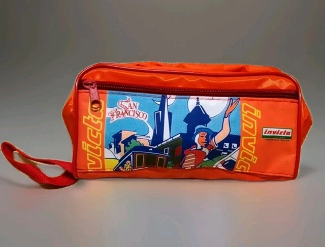 Invicta Portapenne Scuola Nose Fantasy, Viola e Nero, Bustina
