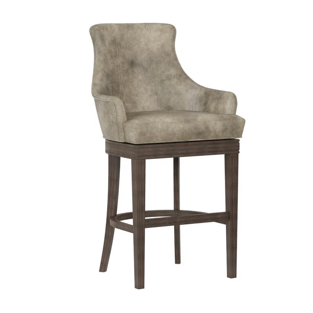 Creekside Return Swivel Bar Height Stool, Smoke Brown