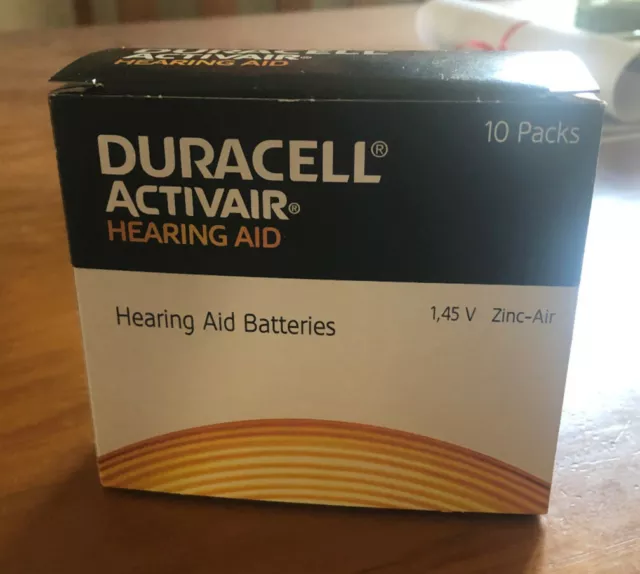 Duracell Activair Hörgerätebatterien 675 Hearing AID