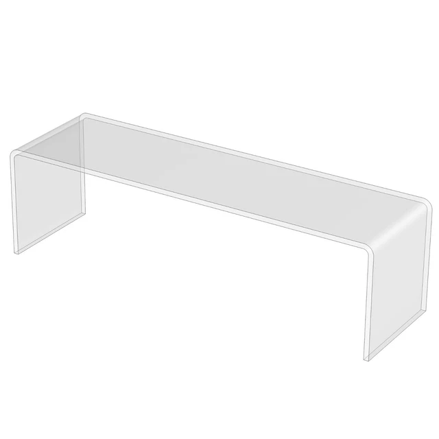 SHELVES FOR IKEA Detolf, Display Acrylic Shelf Stand Riser for Detolf