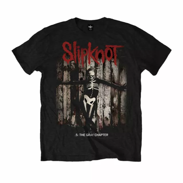 T-Shirt Slipknot .5: The Gray Chapter Album schwarz
