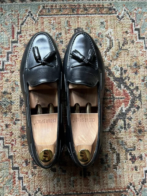 Edward Green Tassel Loafer Black 9d Uk