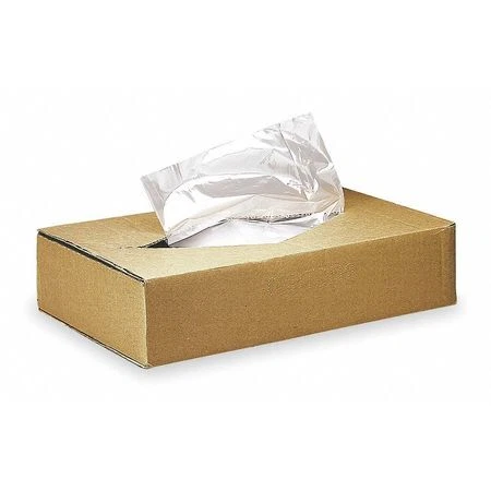 Zoro Select 5Zw07 5" X 3" Open Poly Bags, 2 Mil, Clear, Pk 1000