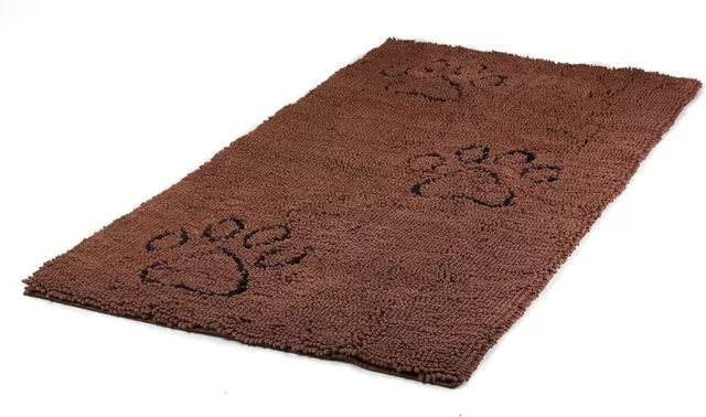 Dog Gone Smart Dirty Dog Doormat Runner, X-Large 60" x 30" Brown