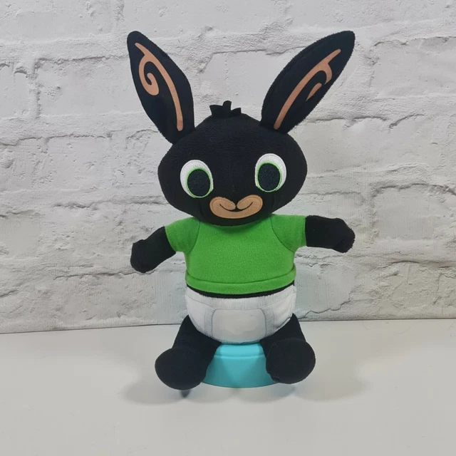 CBEEBIES BING BUNNY Toilet Potty Training Soft Toy Plush With Toilet