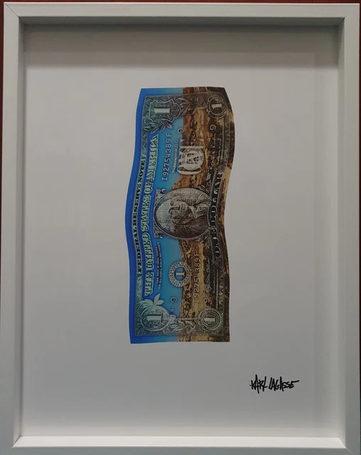 Tableau - One Dollar Kl02-Karl Lagasse Authentique En Excellent Etat.