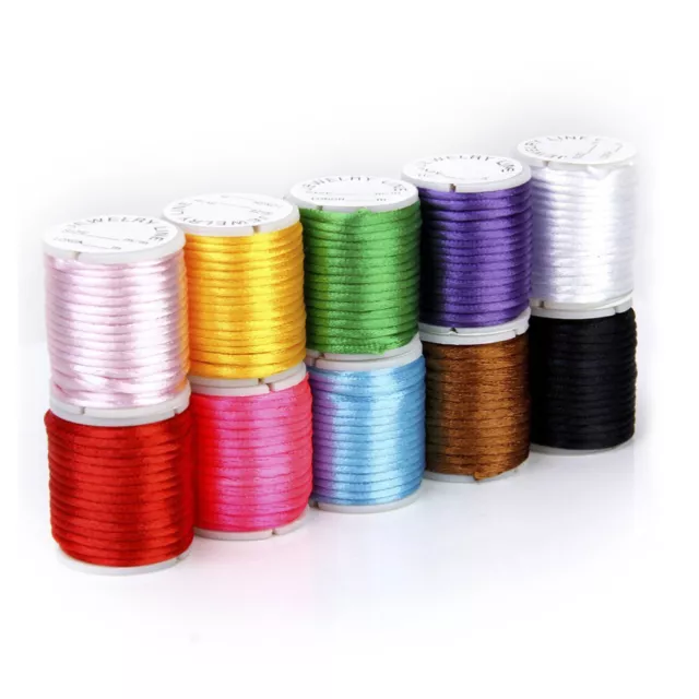 10 Pcs Sewing Thread Knitted Rope Knitting Cord Beaded Wire Jewlery