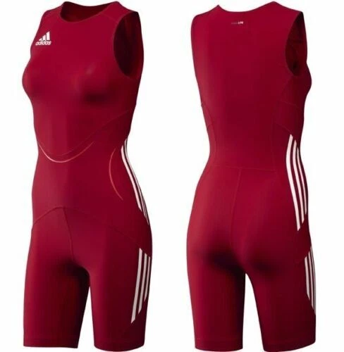 ADIDAS WOMENS WRESTLING Singlet Classic X11788 Red