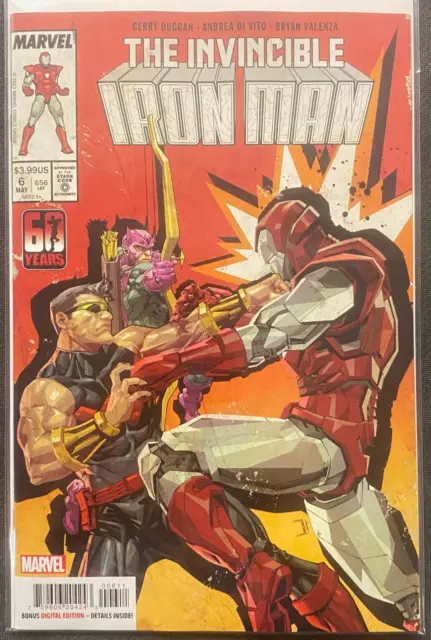 Invincible Iron Man #6 Marvel 2023 VF/NM Comics