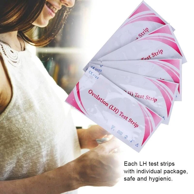 10x strisce reattive ovulazione ultra sensibili - kit test di fertilità cura 10miu