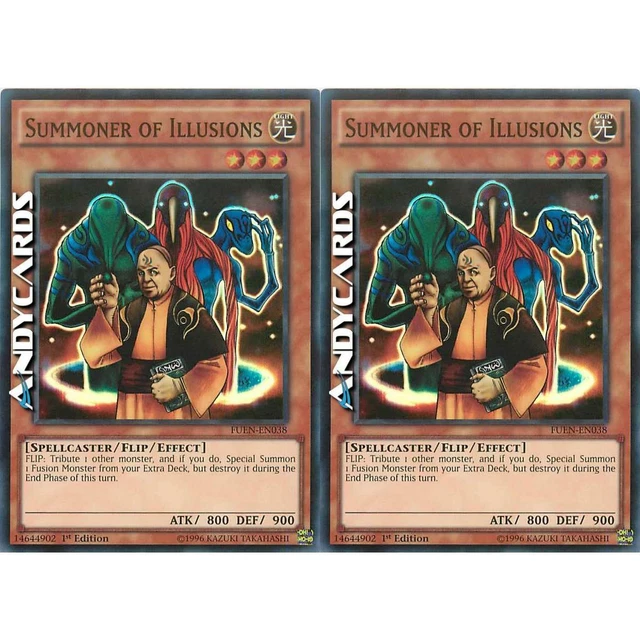 Yu-Gi-Oh Summoner Of Illusions - FUEN-EN038 Super Rare 1st Edition Trading Card