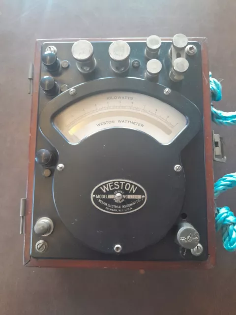 Vintage Weston Wattmeter From Dr Frankenstein's Laboratory!