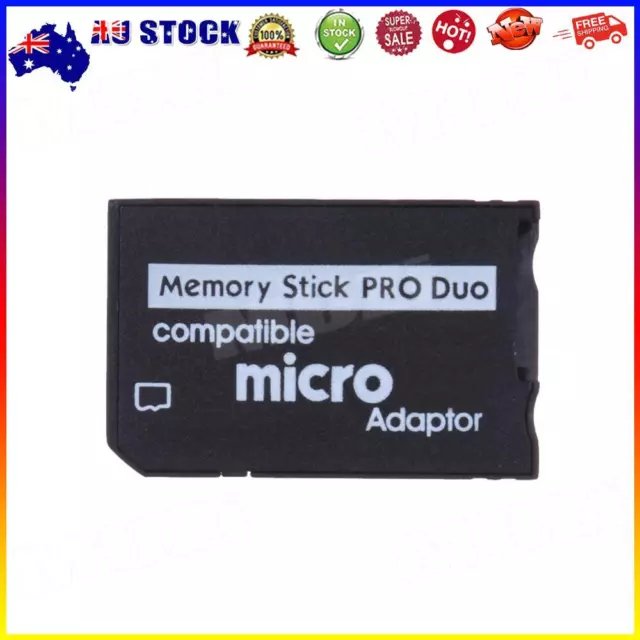 TF To MS Card Mini Card Adapter Plug and Play Card Reader Adapter for Pro Duo *