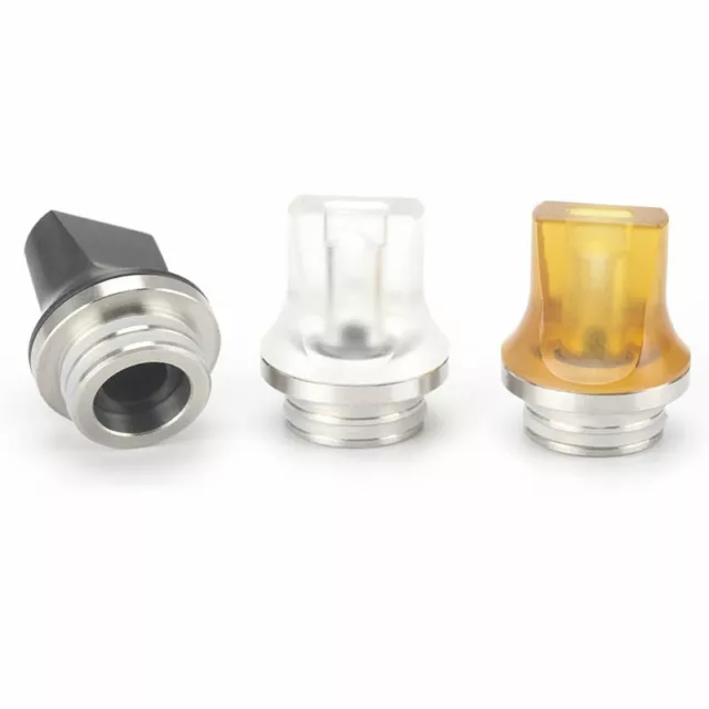 Drip Tip 810 Anschluss Verdampfer Mundstück Delrin Edelstahl Driptip, D318-2 3