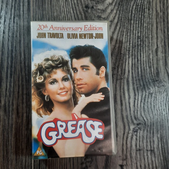 GREASE 20TH ANNIVERSARY Edition Movie VHS Video 1.83 PicClick