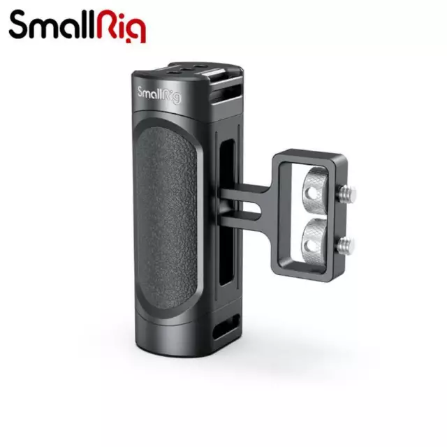 SmallRig Mini Side Handle Handgrip with Dual 1/4"-20 Screw Mount for Camera Cage